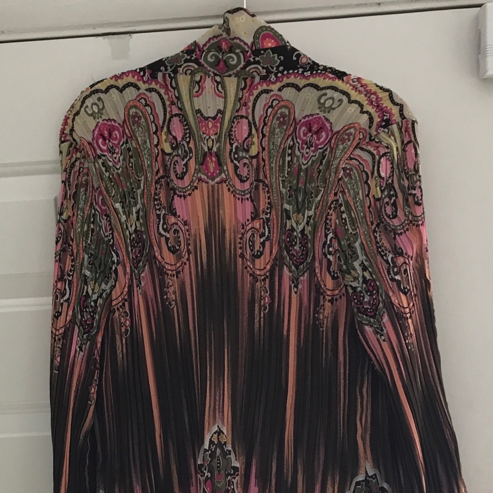 Bell sleeved button down blouse